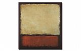 No. 14 Gray Paintings - Dark Brown Gray and Orange by Mark Rothko